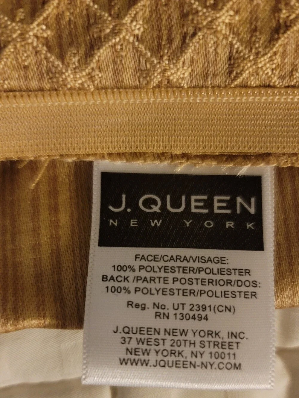 J. Queen New York Pillow Pleated Napolean Euro Sham